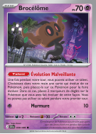 Carte Pokémon Brocélôme 038/086 Commune Chaos Ascendant