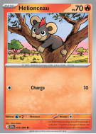 Carte Pokémon Hélionceau 014/086 Commune Chaos Ascendant