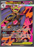 Carte Pokémon Méga-Kravarech-ex 104/086 Ultra Rare Chaos Ascendant