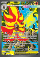 Carte Pokémon Méga-Némélios-ex 099/086 Ultra Rare Chaos Ascendant