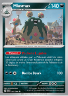 Carte Pokémon Miasmax 057/086 Peu commune Chaos Ascendant