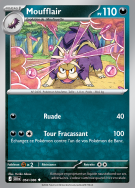 Carte Pokémon Moufflair 054/086 Peu commune Chaos Ascendant