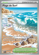 Carte Pokémon Plage de Surf 114/086 Ultra Rare Chaos Ascendant