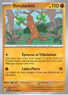 Carte Pokémon Simularbre 043/086 Peu commune Chaos Ascendant