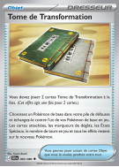 Carte Pokémon Tome de Transformation 083/086 Peu commune Chaos Ascendant