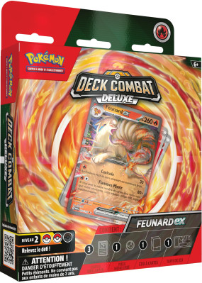 Pokémon - Deck de combat Deluxe - Feunard-ex - en Français