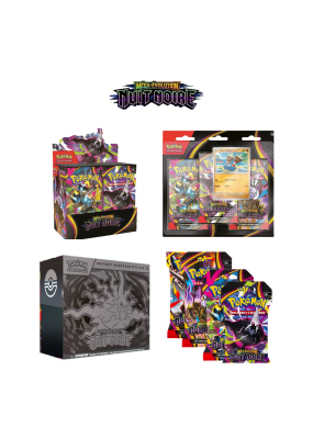 Pack Complet Pokémon Nuit Noire ME05 FR – Giga Bundle | Scellé