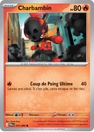 Carte Pokémon Charbambin 011/084 Commune Nuit Noire