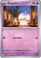 Carte Pokémon Funécire 036/084 Commune Nuit Noire