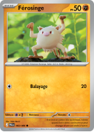 Carte Pokémon Férosinge 042/084 Commune Nuit Noire