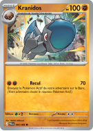 Carte Pokémon Kranidos 044/084 Commune Nuit Noire