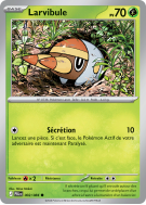 Carte Pokémon Larvibule 002/084 Commune Nuit Noire