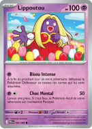 Carte Pokémon Lippoutou 032/084 Commune Nuit Noire