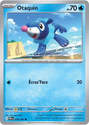 Carte Pokémon Otaquin 018/084 Commune Nuit Noire