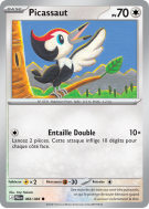 Carte Pokémon Picassaut 066/084 Commune Nuit Noire