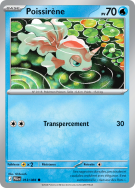 Carte Pokémon Poissirène 013/084 Commune Nuit Noire