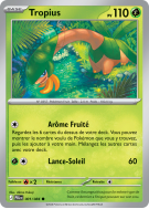Carte Pokémon Tropius 001/084 Commune Nuit Noire