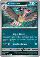 Carte Pokémon Vaututrice 050/084 Commune Nuit Noire