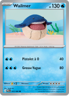 Carte Pokémon Wailmer 015/084 Commune Nuit Noire