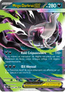 Carte Pokémon Méga-Darkrai-ex 048/084 Double rare Nuit Noire