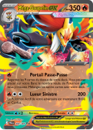 Carte Pokémon Méga-Goupelin-ex 008/084 Double rare Nuit Noire