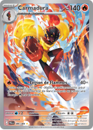 Carte Pokémon Carmadura 086/084 AR Nuit Noire