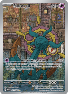 Carte Pokémon Sinistrail 091/084 AR Nuit Noire