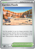 Carte Pokémon Carrière Fossile 076/084 Peu commune Nuit Noire