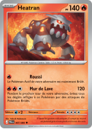 Carte Pokémon Heatran 007/084 Peu commune Nuit Noire