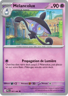 Carte Pokémon Mélancolux 037/084 Peu commune Nuit Noire