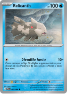 Carte Pokémon Relicanth 017/084 Peu commune Nuit Noire