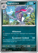 Carte Pokémon Sepiatroce 052/084 Peu commune Nuit Noire