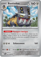 Carte Pokémon Bastiodon 062/084 Holographique Nuit Noire