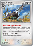 Carte Pokémon Silvallié 070/084 Holographique Nuit Noire