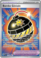 Carte Pokémon Bombe Géniale 113/084 Ultra Rare Nuit Noire