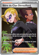 Carte Pokémon Sbire du Clan Dérouillard 112/084 Ultra Rare Nuit Noire