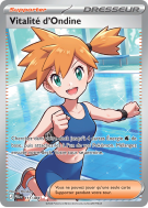 Carte Pokémon Vitalité d'Ondine 111/084 Ultra Rare Nuit Noire