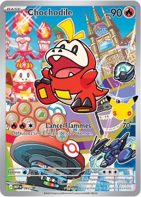 Carte Pokémon Chochodile 62 Promo ME