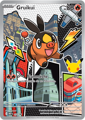 Carte Pokémon Gruikui 50 Promo ME