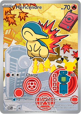 Carte Pokémon Héricendre 47 Promo ME