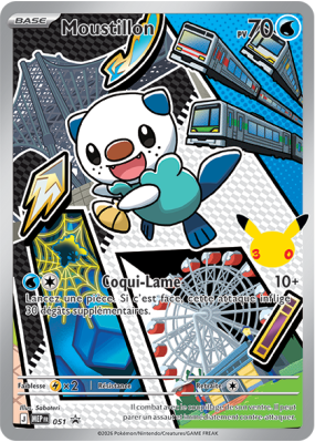 Carte Pokémon Moustillon 51 Promo ME
