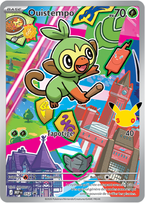 Carte Pokémon Ouistempo 52 Promo ME