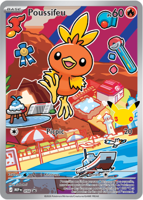 Carte Pokémon Poussifeu 56 Promo ME