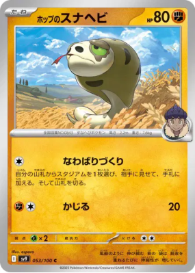 Dunaja de Nabil 053/100 — Battle Partners — Carte Pokémon Japonaise