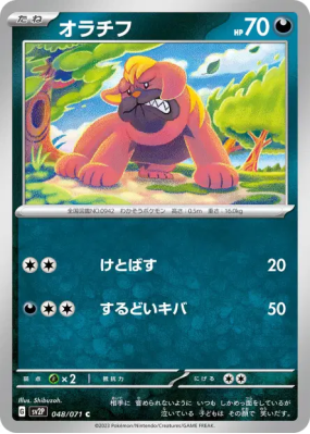 Grondogue 048/071 — Snow Hazard — Carte Pokémon Japonaise