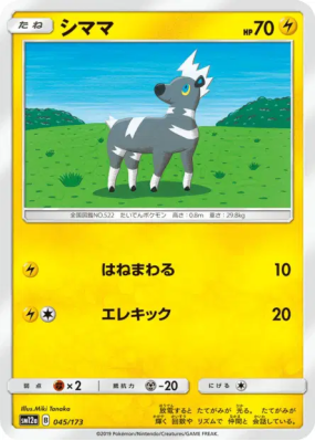 Zébibron 045/173 — Tag All Stars — Carte Pokémon Japonaise