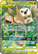 Brindibou et Noadkoko d’Alola-GX 001/054 — Sky Legend — Carte Pokémon 