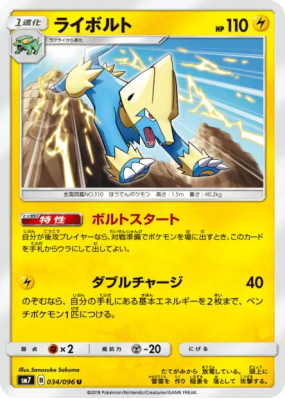 Elecsprint 034/096 — Sky-Splitting Charisma — Carte Pokémon Japonaise
