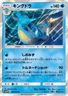Hyporoi 018/051 — To Have Seen the Battle Rainbow — Carte Pokémon Japo
