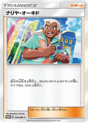 Raphaël Chen 244/SM-P — SM-P Promotional — Carte Pokémon Japonaise